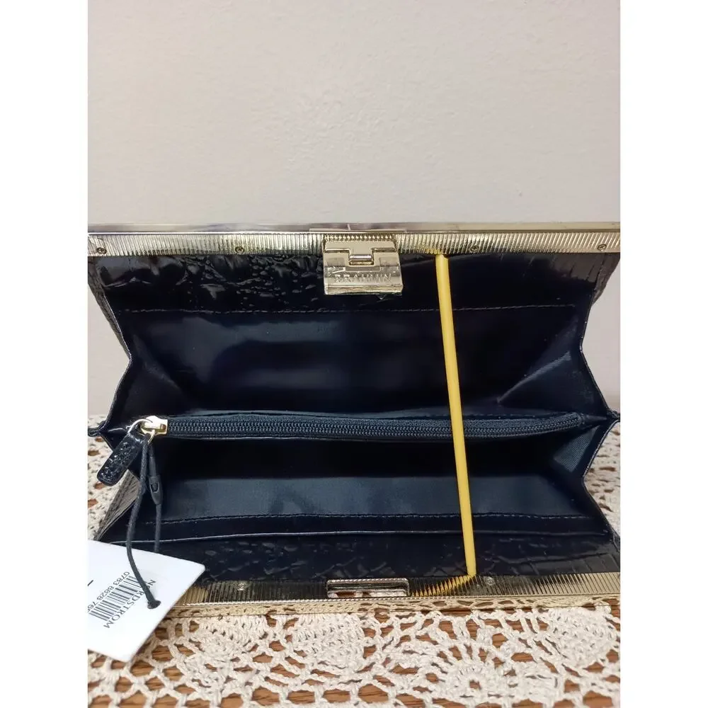 NWT Brahmin Tillie Clutch in Onyx a Nordstrom Anniv.